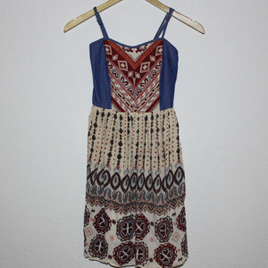 Flying Tomato dress w/embroidered top. See Details